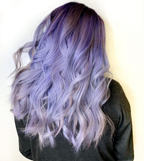 36 Idées de couleurs de cheveux violets incroyables tendances en ce moment 