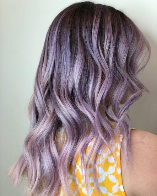 22 Exemples parfaits de couleurs de cheveux lavande à essayer 