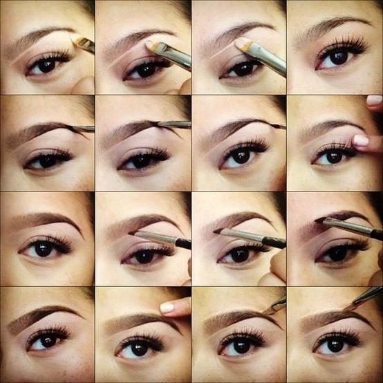 Maquillage doré pour les yeux bruns. Si vos yeux sont rapprochés 