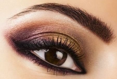 Maquillage d entreprise pour les yeux bruns étape par étape. Maquillage dans les tons verts pour les filles aux yeux bruns 