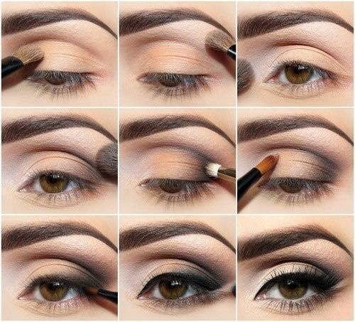 Maquillage d entreprise pour les yeux bruns étape par étape. Maquillage dans les tons verts pour les filles aux yeux bruns 