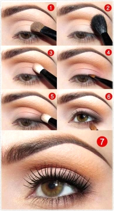 Maquillage d entreprise pour les yeux bruns étape par étape. Maquillage dans les tons verts pour les filles aux yeux bruns 