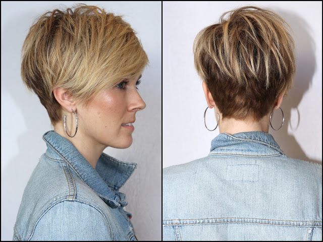 Peinados para mujeres para el año nuevo. Corte de pelo corto para mujeres con cabello delgado 