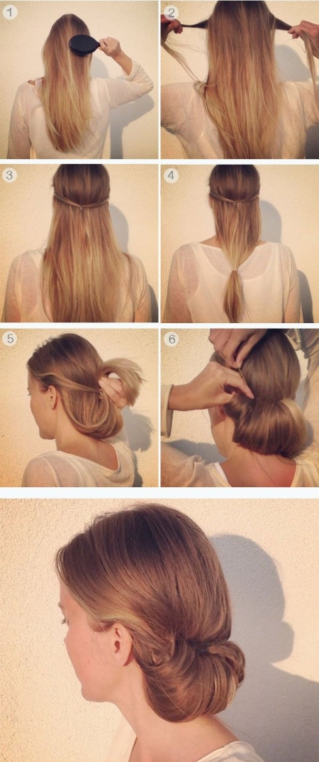 Opciones para los mejores peinados y peinado para cabello largo. Foto con peinados en diferentes estilos para cabello largo 