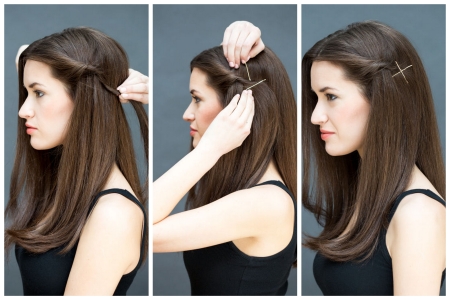 Opciones para los mejores peinados y peinado para cabello largo. Foto con peinados en diferentes estilos para cabello largo 