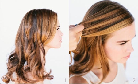 Opciones para los mejores peinados y peinado para cabello largo. Foto con peinados en diferentes estilos para cabello largo 