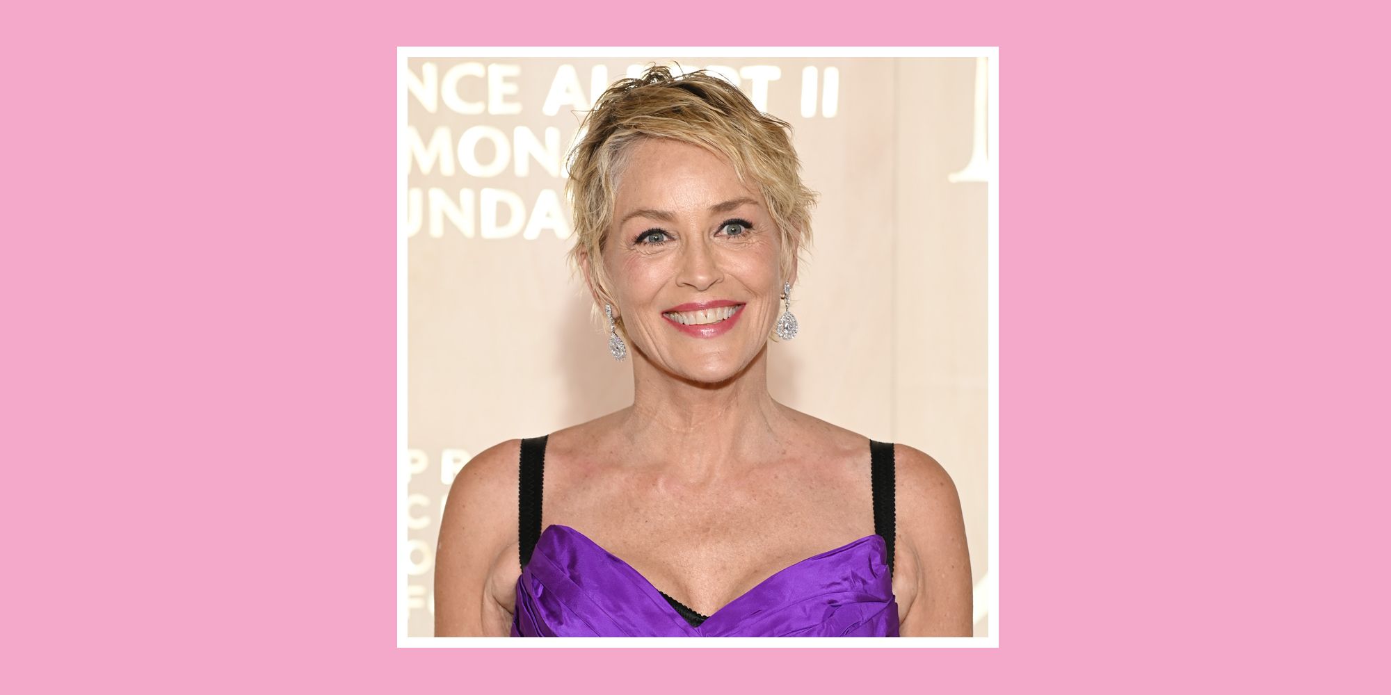 Les 6 règles de beauté Sharon Stone, 63 ans, jure par 