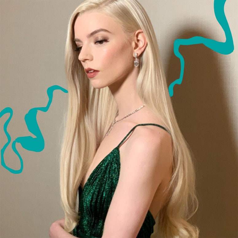 Anya Taylor-Joys make-up-konstnär guidade henne genom hennes kritikerval glam över zoom 