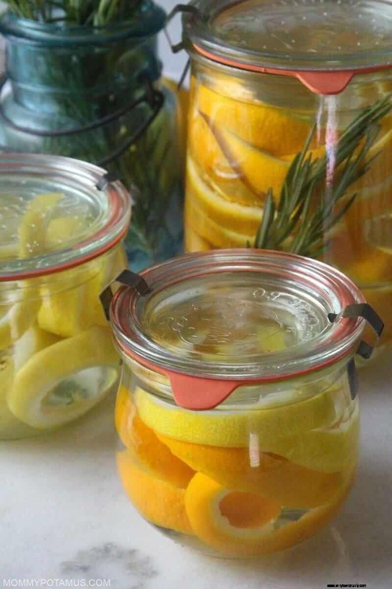 Comment faire du vinaigre de nettoyage infusé d agrumes 