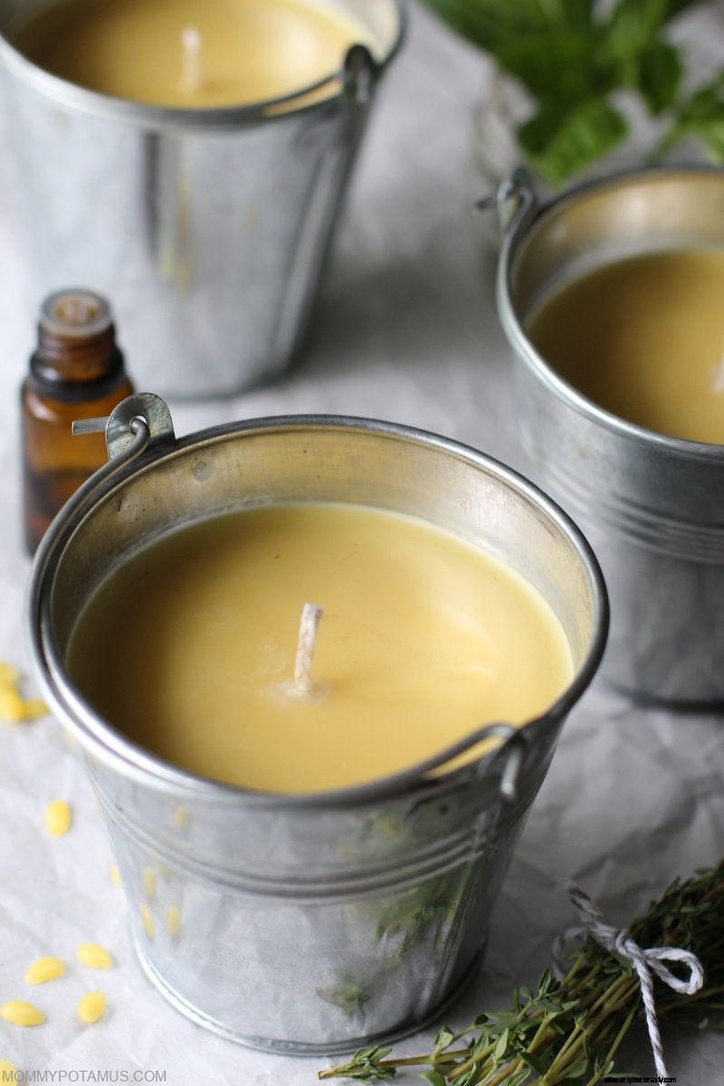 Comment faire des bougies de citronnelle 