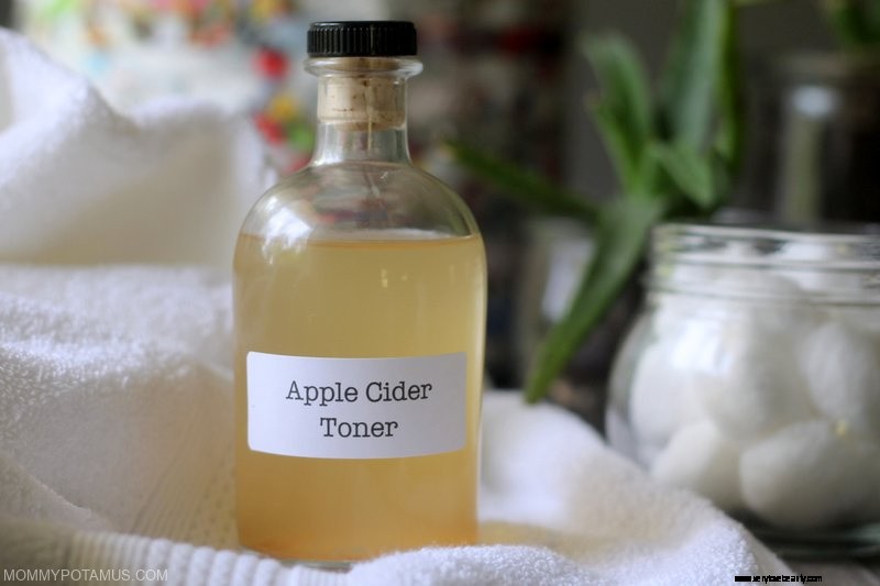 Avantages de toner facial de vinaigre de cidre de pomme + recette 