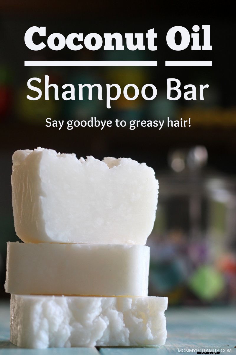 Recette de bar de shampooing à huile de coco (photo + tutoriel vidéo) 