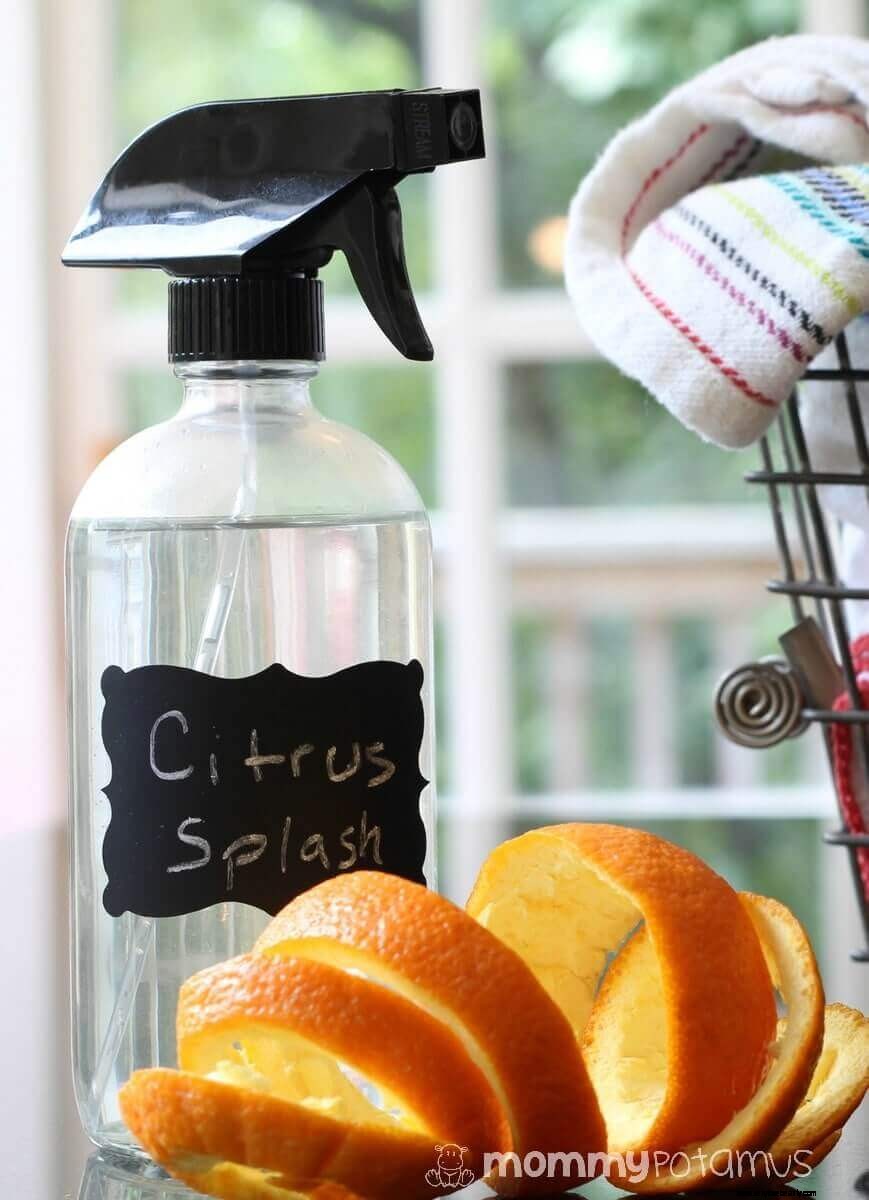 DIY Citrus Splash All -Purpose Cleaner 