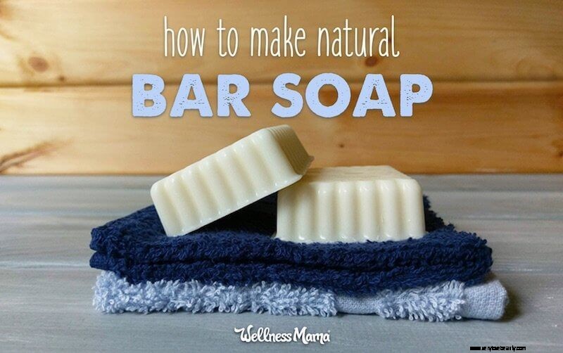 DIY Natural Gentle Bar Savon 