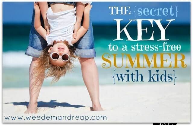 {Secret} -nyckeln till en stressfri sommar med barn 