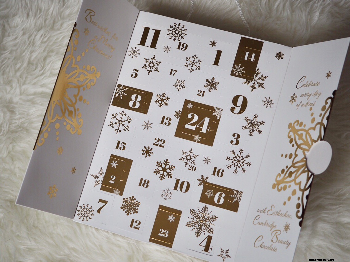 Esthechoc Limited Edition “Smart Chocolate” adventskalender  