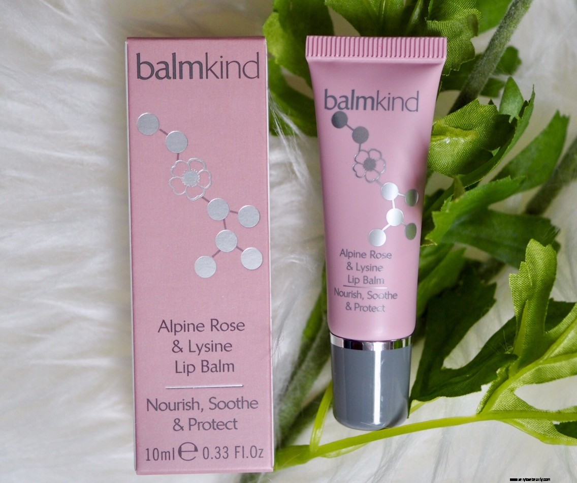 Balmkind Alpine Rose und Lysin Lipbalm Review  