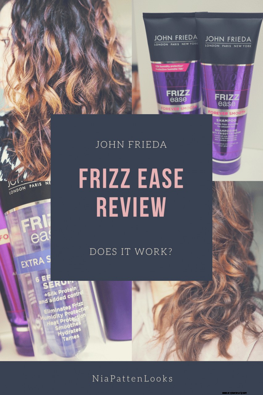 Nuevo look John Frieda Frizz Facle Review  