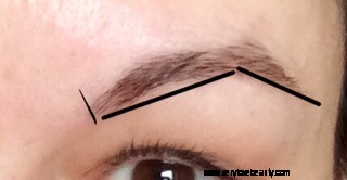 30 Sekunden Brauen- Eine einfache Anleitung zum Make-up des Brows  