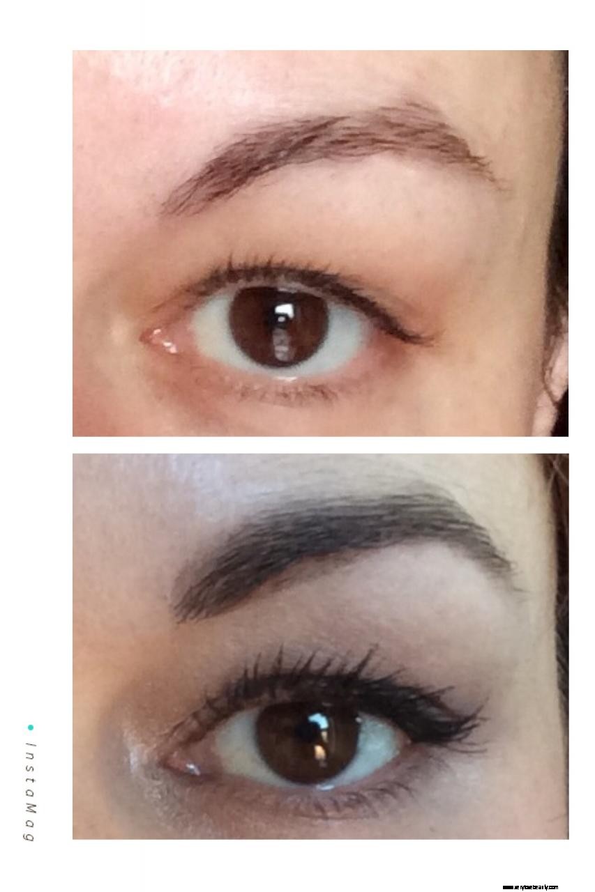 30 Sekunden Brauen- Eine einfache Anleitung zum Make-up des Brows  