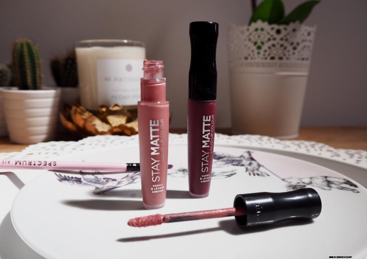 Neu! Rimmel bleiben matte flüssige Lippenstiftbewertung  