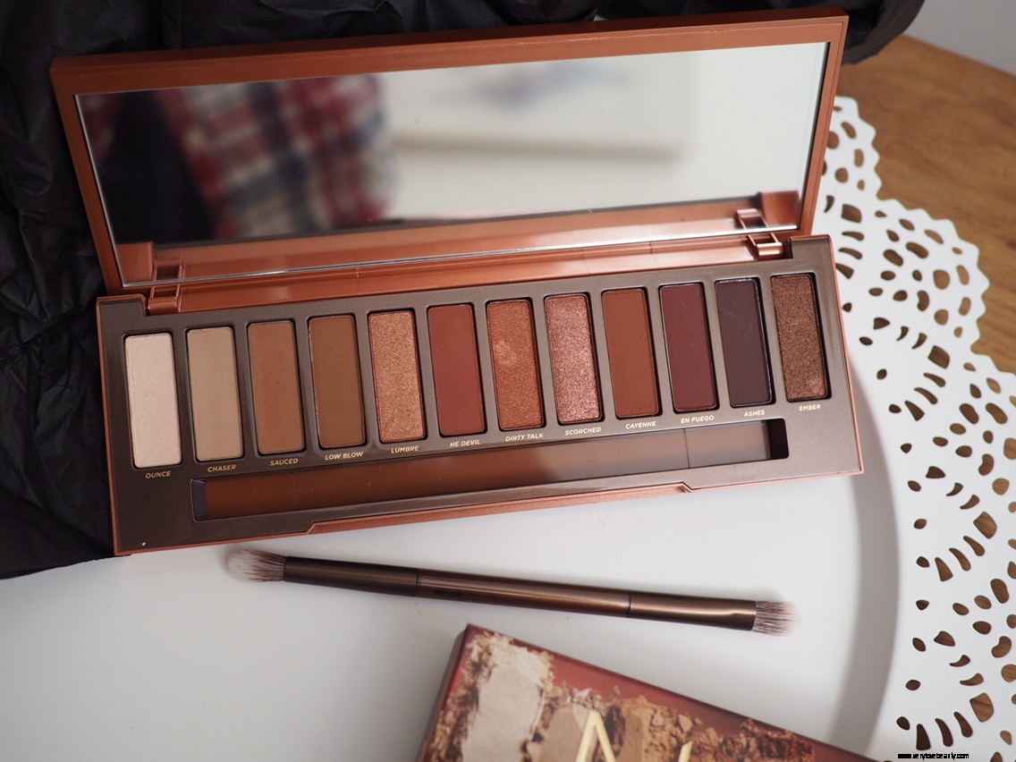 Neu! Urban Decay Naked Heat Palette- Bewertung und Farbfelder  