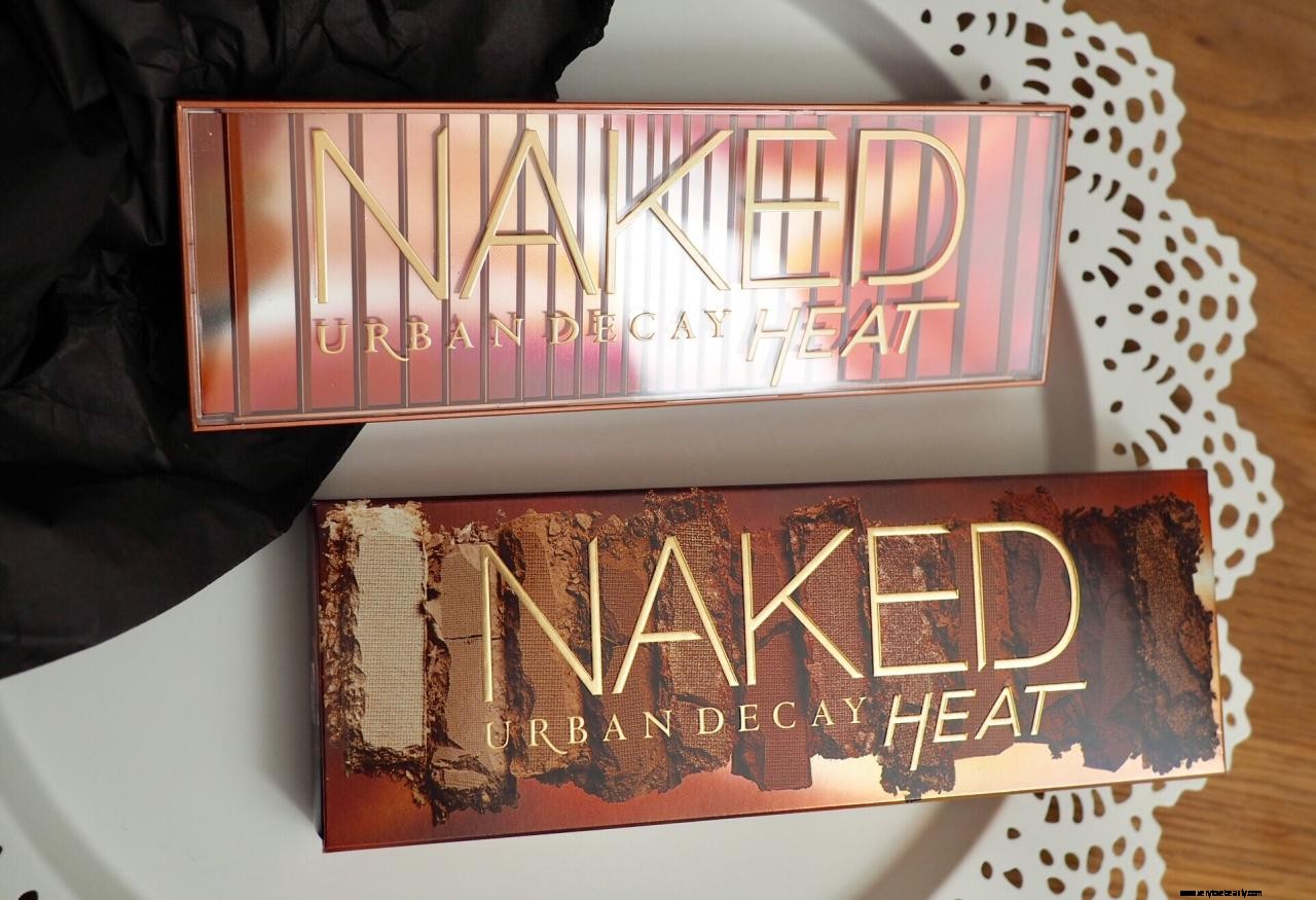 Neu! Urban Decay Naked Heat Palette- Bewertung und Farbfelder  