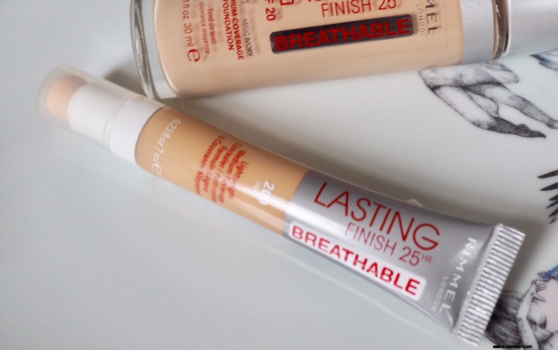 New Rimmel Lasting Finish atmable Foundation und Concealer Review  